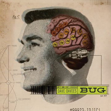DAVE DAVIES - Bug - 2LP - 180g Pink / Yellow Vinyl [RSD2021-JUL 17]