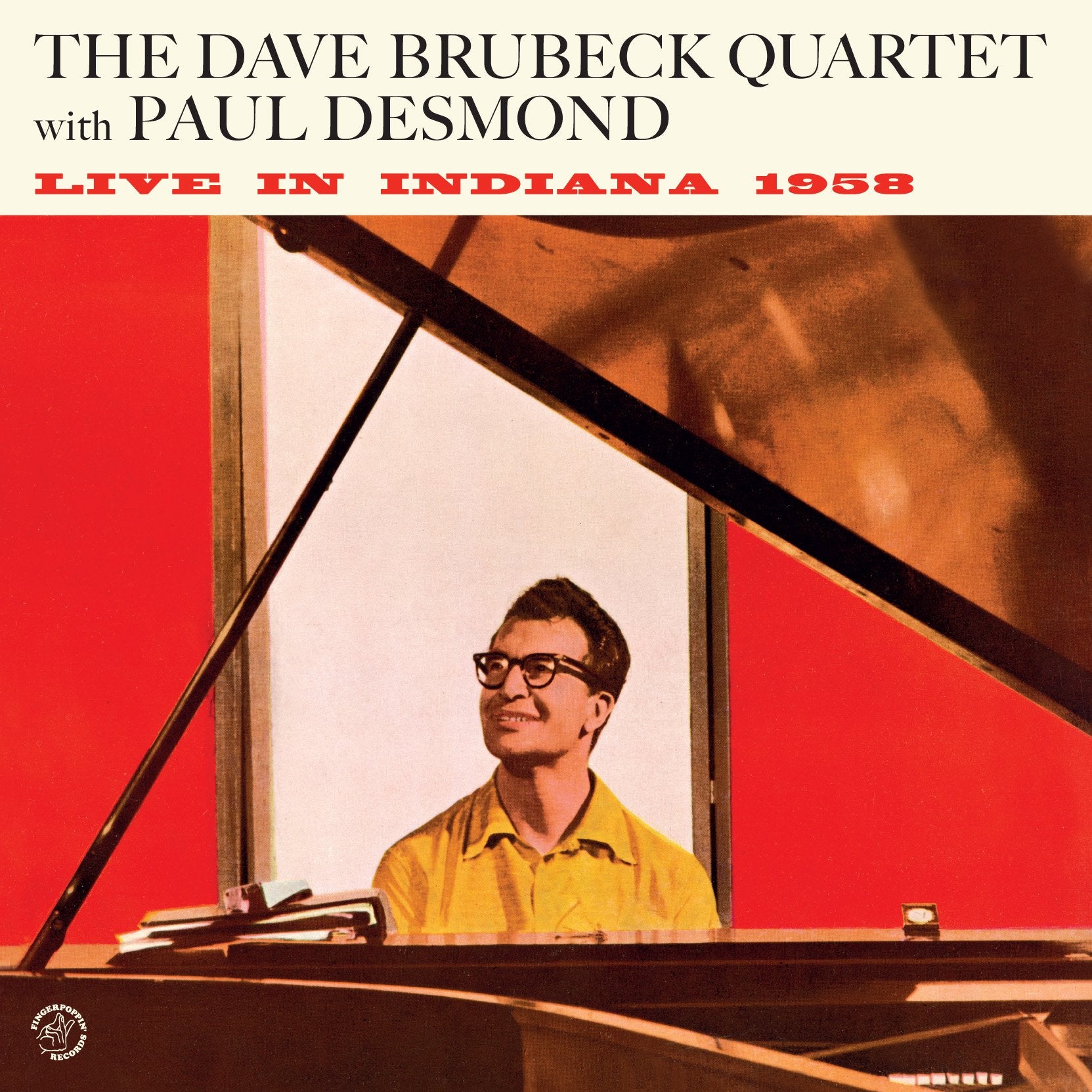 DAVE BRUBECK QUARTET & PAUL DESMOND - Live In Indiana 1958 - LP - 180g Vinyl