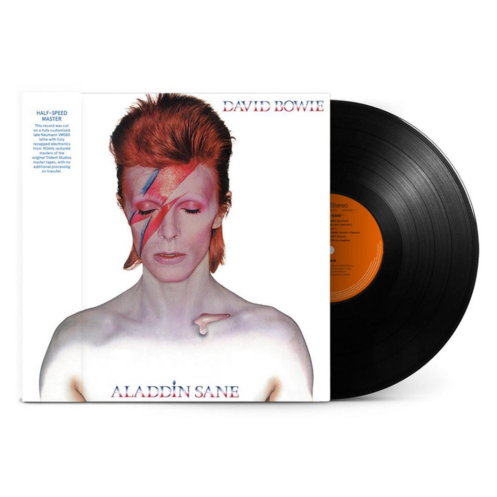 DAVID BOWIE - Aladdin Sane - 50th Anniversary Half Speed Mastered Edition - LP - 180g Vinyl