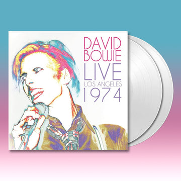 DAVID BOWIE - Live Los Angeles 1974 - 2LP - Gatefold 180g White Vinyl
