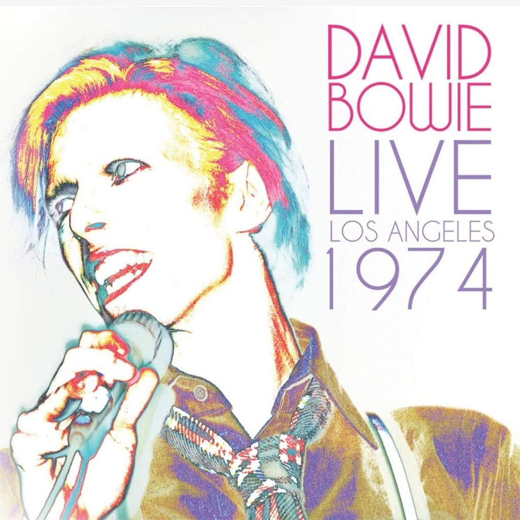DAVID BOWIE - Live Los Angeles 1974 - 2LP - Gatefold 180g White Vinyl