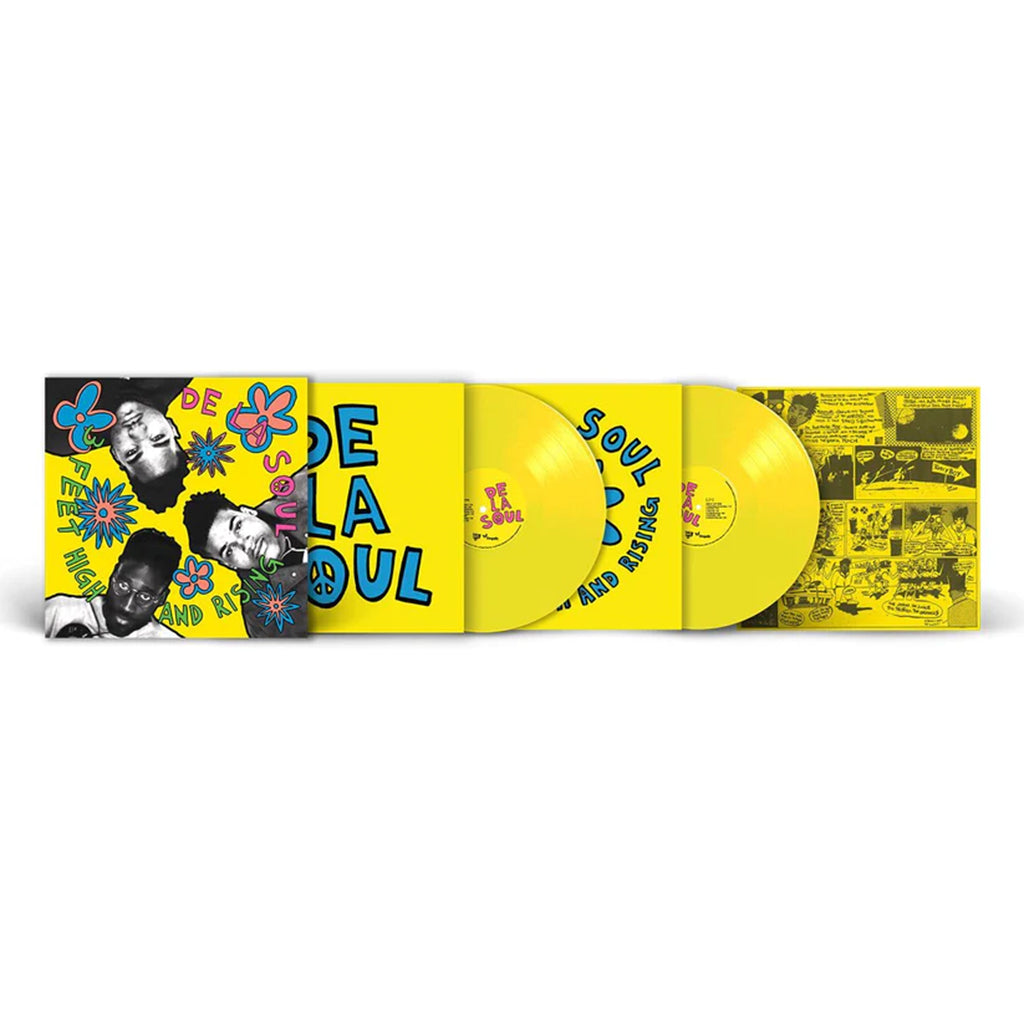 DE LA SOUL - 3 Feet High And Rising (2023 Reissue) - 2LP - Yellow Vinyl