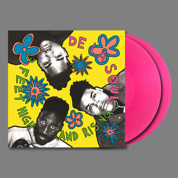 DE LA SOUL - 3 Feet High And Rising (2023 Reissue) - 2LP - Magenta Vinyl