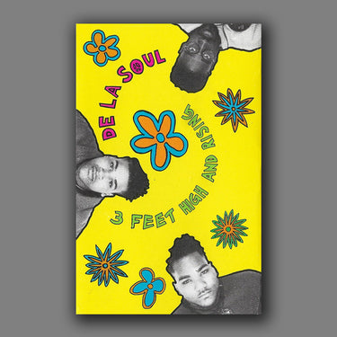 DE LA SOUL - 3 Feet High And Rising (2023 Reissue) - MC - Orange Cassette Tape