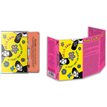 DE LA SOUL - 3 Feet High And Rising (2023 Reissue) - MC - Orange Cassette Tape