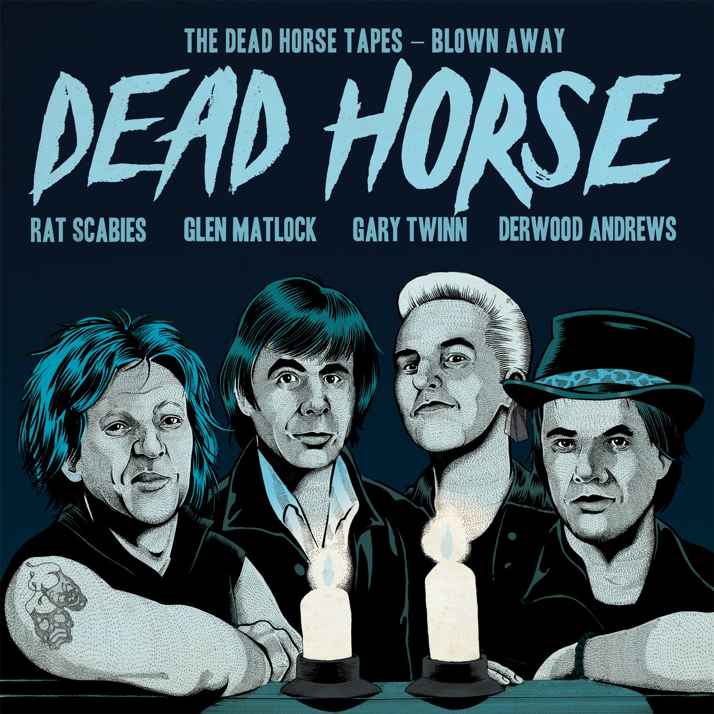 DEAD HORSE - Dead Horse Tapes, The - Blown Away - 1 LP - Blue Vinyl [RSD 2024]