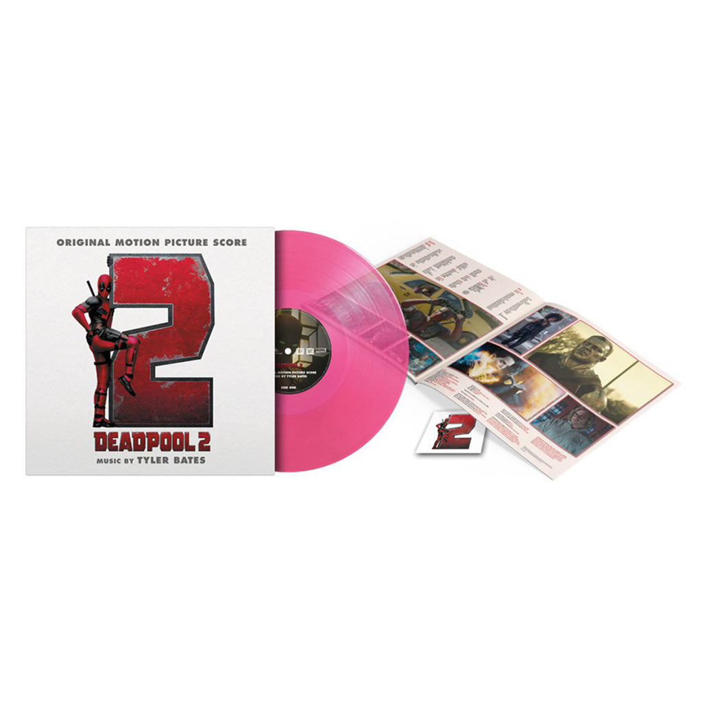 Tyler Bates Deadpool 2 Original Soundtrack Lp Deluxe 180g Tran 3391