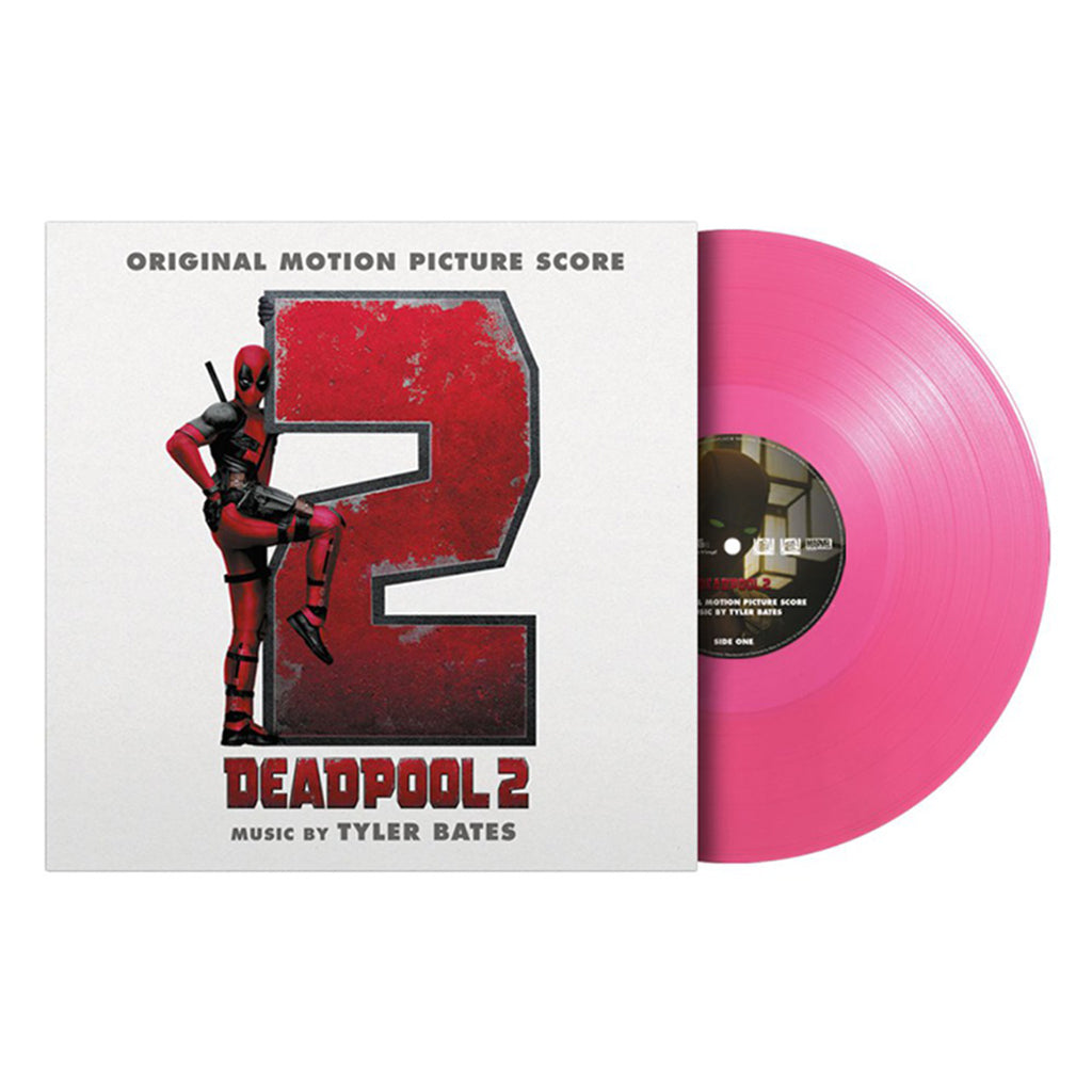 TYLER BATES - DEADPOOL 2 - Original Soundtrack - LP - Deluxe 180g Translucent Pink Vinyl
