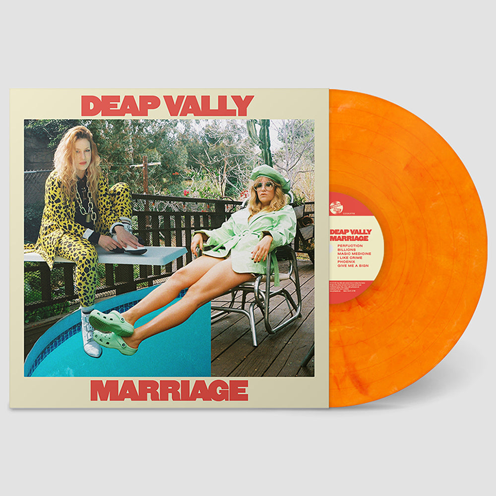 DEAP VALLEY - Marriage - LP - Orange Marble Vinyl