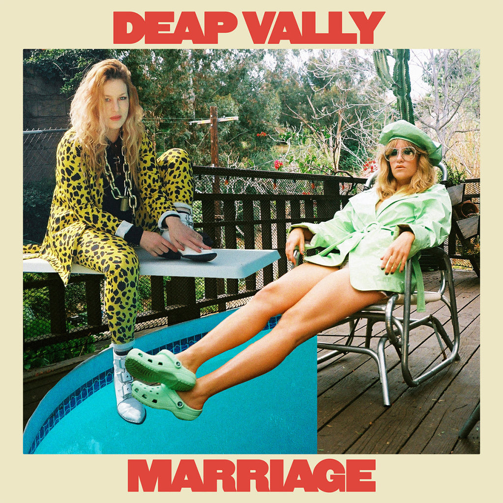 DEAP VALLEY - Marraige - LP - Transparent Red Vinyl