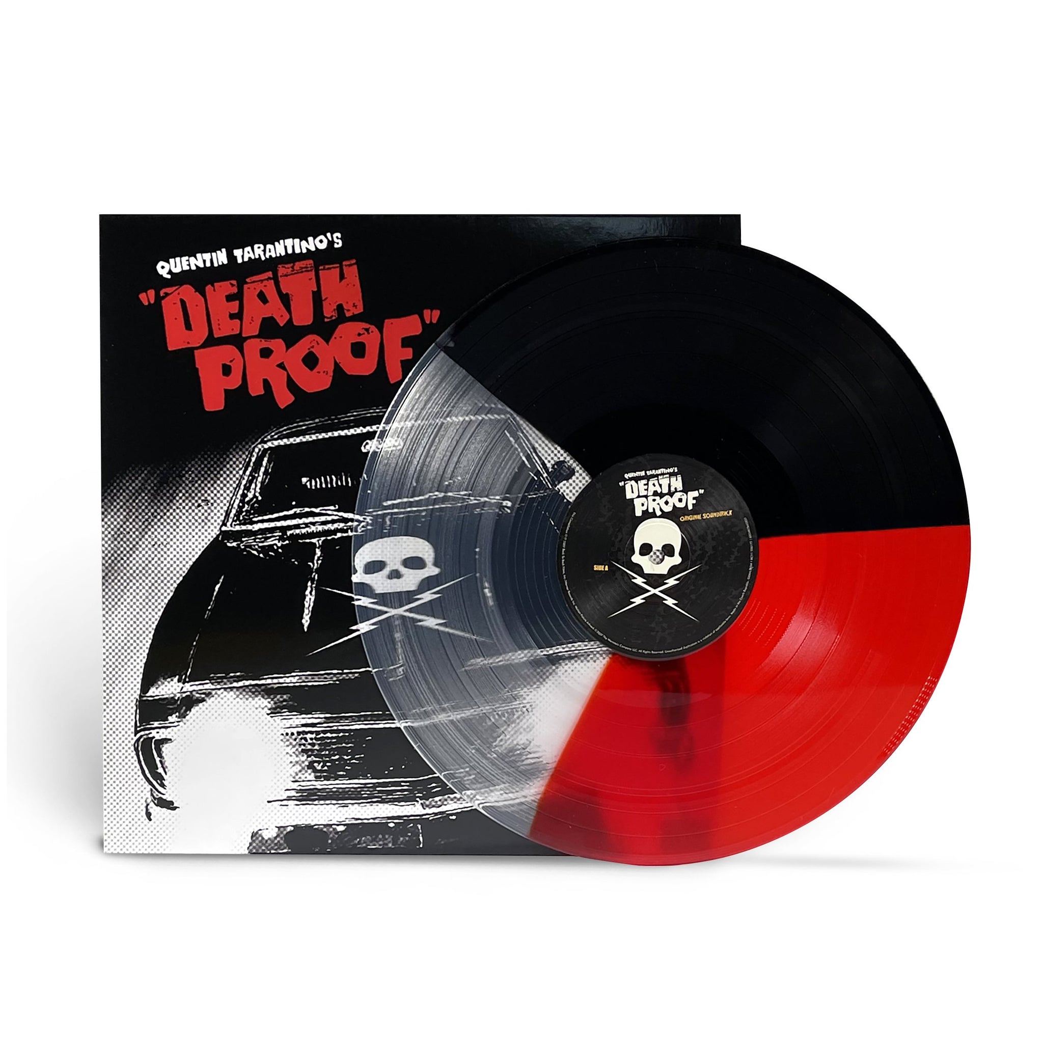 VARIOUS - Quentin Tarantino's Death Proof (O.S.T.) - LP - Red / Clear/ Black Tri-Colour Vinyl