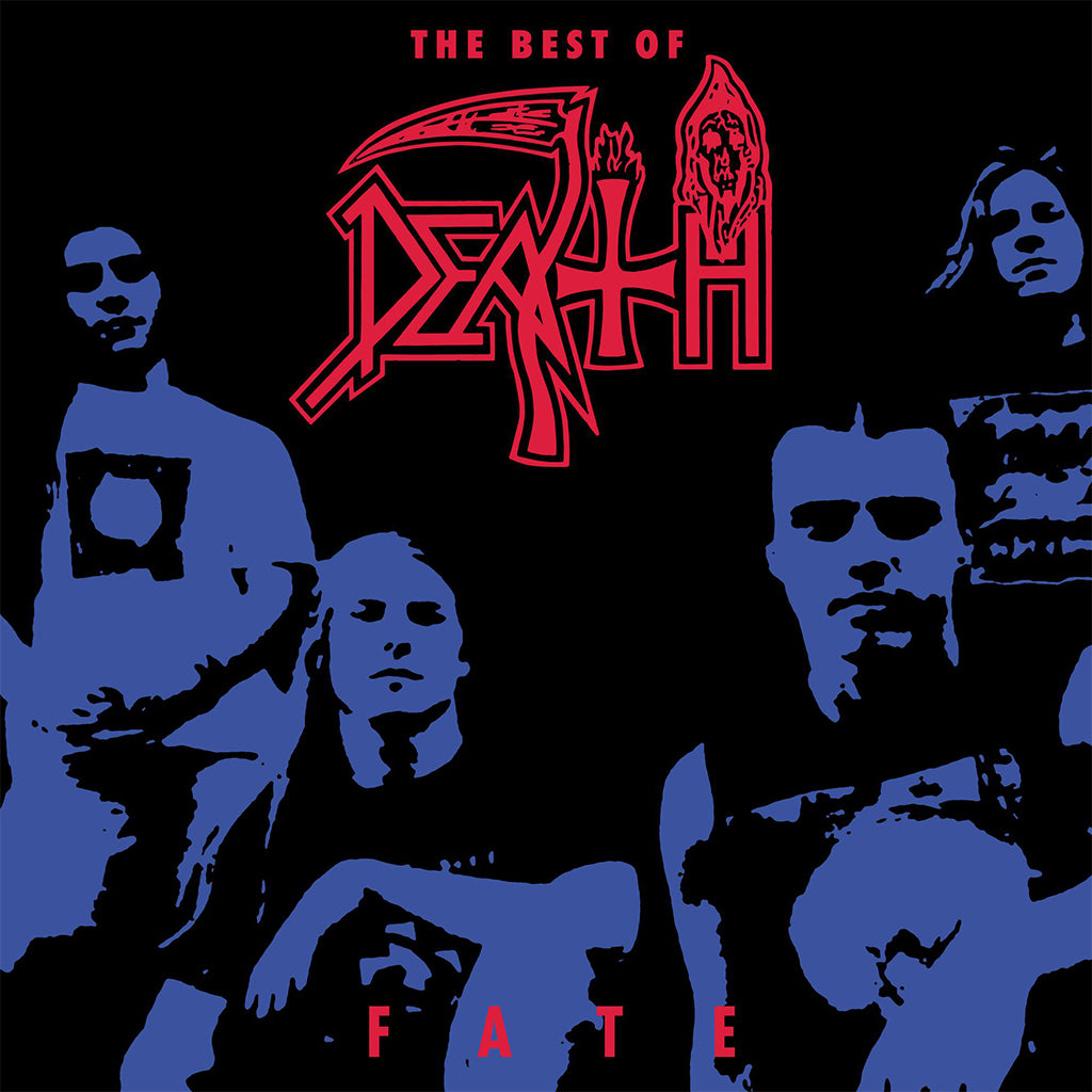 DEATH - Fate: The Best of Death - LP - Royal Blue w/ Splatter Vinyl [RSD23]