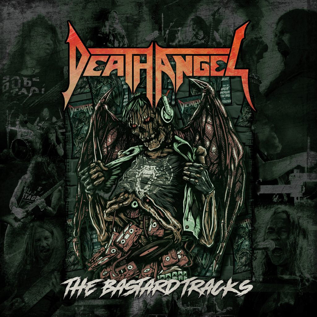DEATH ANGEL - The Bastard Tracks - 2LP - Springtime Green w/ Dark Grey Splatter Vinyl