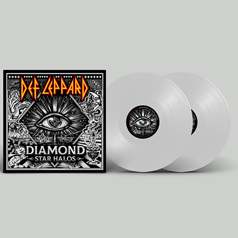 DEF LEPPARD - Diamond Star Halos - 2LP - Clear Vinyl