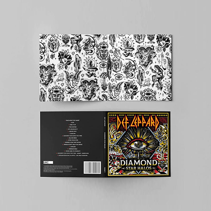 DEF LEPPARD - Diamond Star Halos (Deluxe Ed. w/ 2 Bonus Tracks) - CD