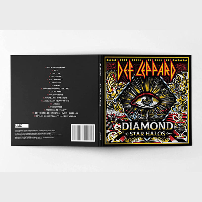 DEF LEPPARD - Diamond Star Halos (Deluxe Ed. w/ 2 Bonus Tracks) - CD