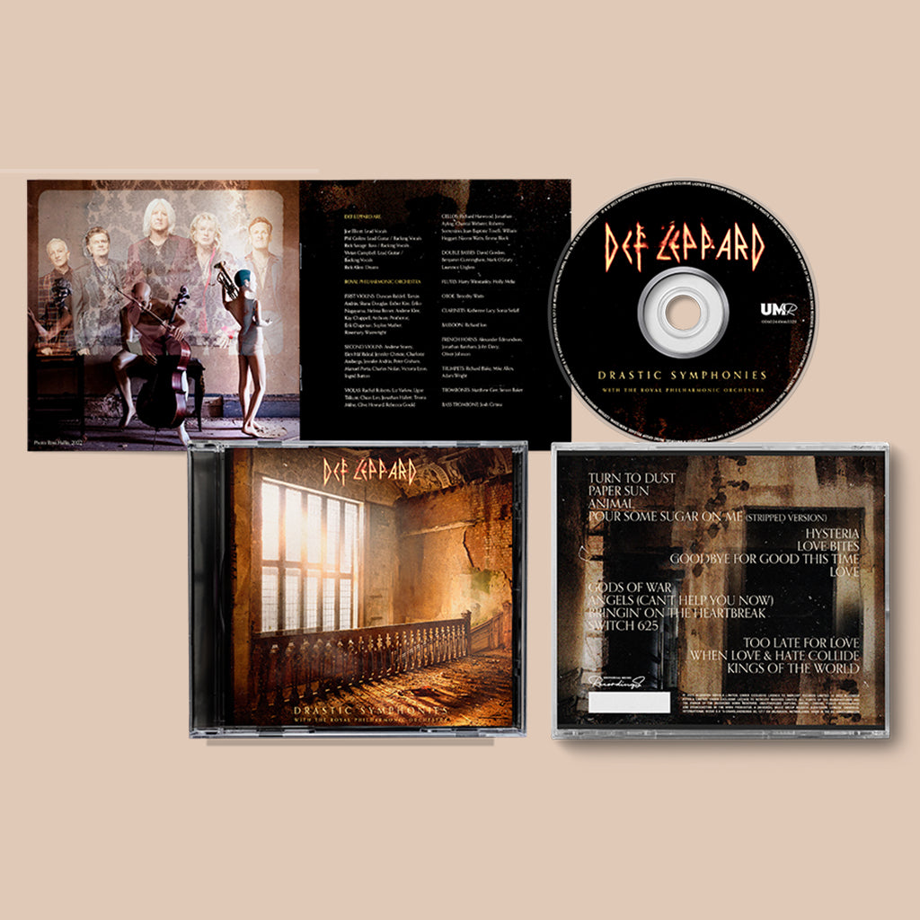 DEF LEPPARD WITH THE ROYAL PHILHARMONIC ORCHESTRA - Drastic Symphonies - CD