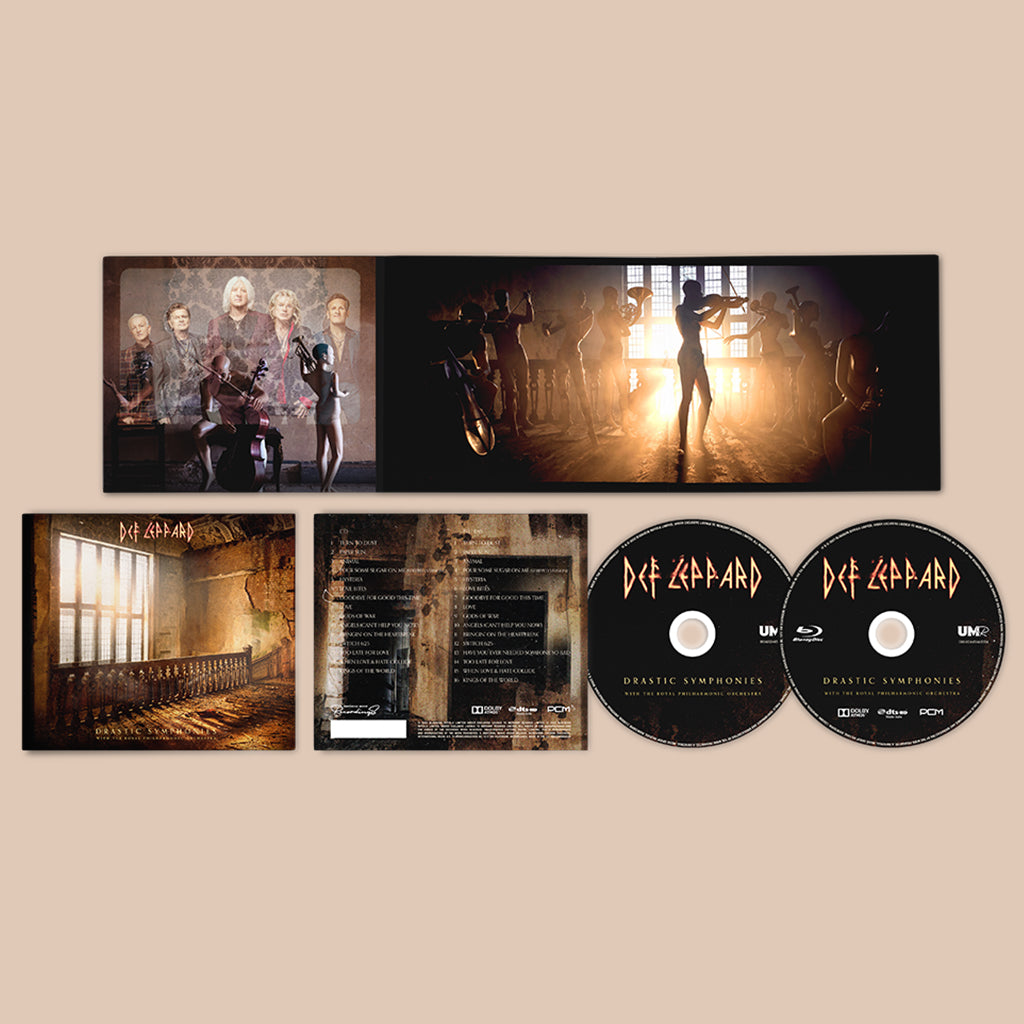 DEF LEPPARD WITH THE ROYAL PHILHARMONIC ORCHESTRA - Drastic Symphonies - CD / Blu-ray (Atmos) Set