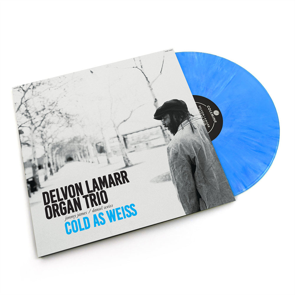 DELVON LAMARR ORGAN TRIO - Cold As Weiss - LP - Clear w/ Blue Mix Vinyl