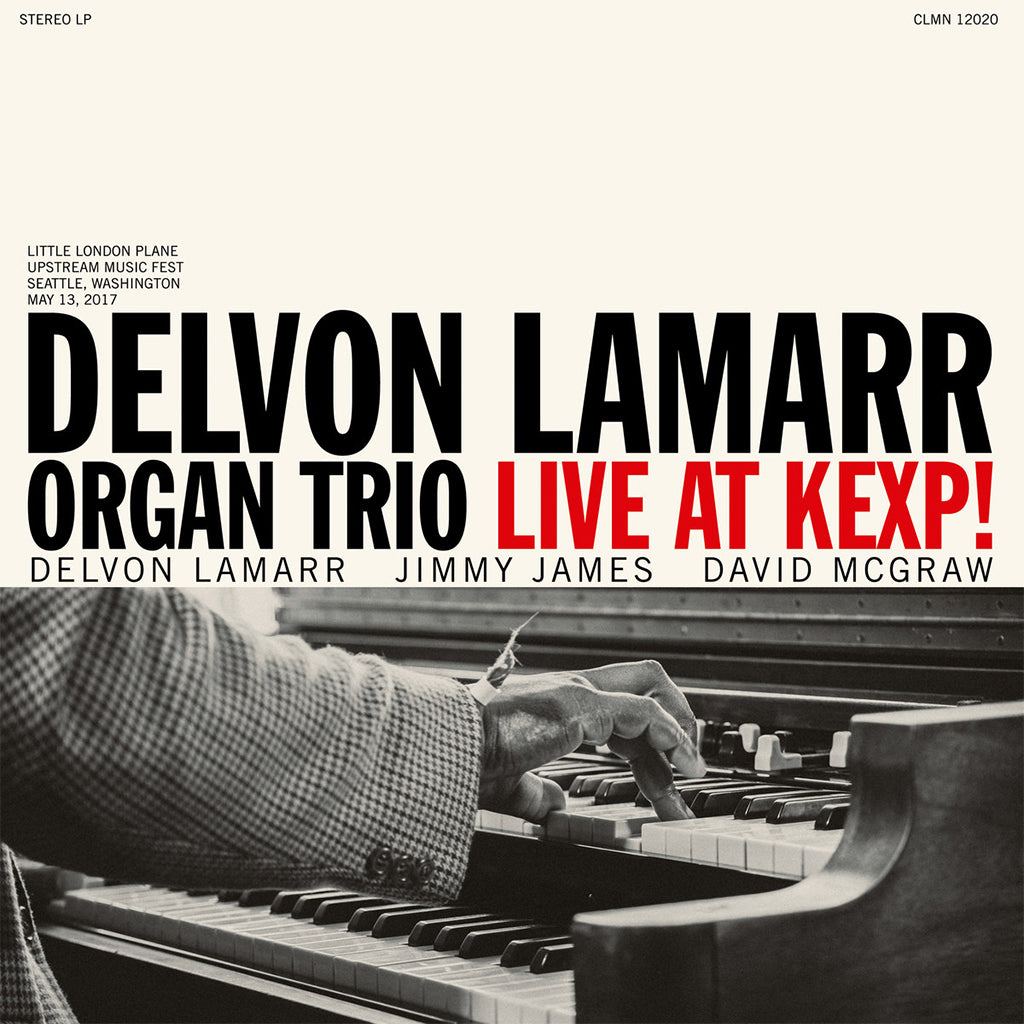 DELVON LAMARR ORGAN TRIO - Live At KEXP! - LP - Translucent Orange Vinyl