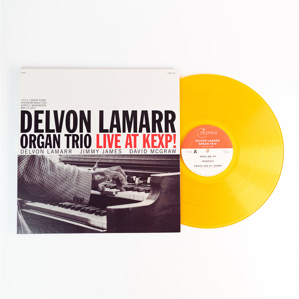 DELVON LAMARR ORGAN TRIO - Live At KEXP! - LP - Translucent Orange Vinyl