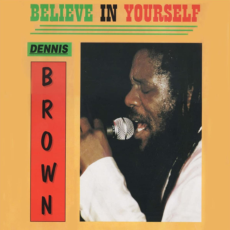 DENNIS BROWN - Believe In Yourself - LP - Multicolour Flecked Pale Green Vinyl