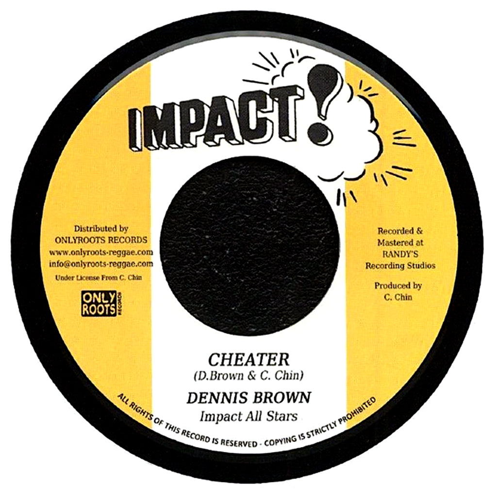 DENNIS BROWN / TOMMY MCCOOK - Cheater / Harvest In The East - 7" - Vinyl