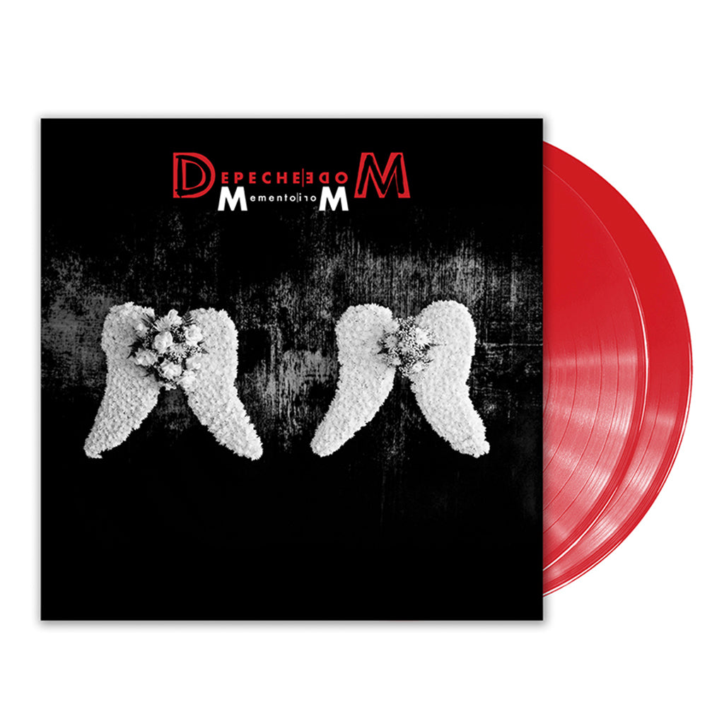 DEPECHE MODE - Memento Mori - 2LP (w/ Etching) - Red Vinyl