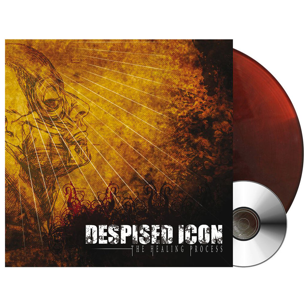DESPISED ICON - The Healing Process (2022 Alternate Mix Reissue) - LP + Bonus CD - Dark Amber Vinyl