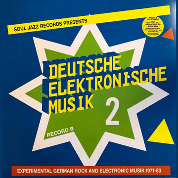 VARIOUS / SOUL JAZZ PRESENTS - Deutsche Elektronische Musik 2: Experimental German Rock And Electronic Music 1971-83 (Part Two) [Repress] - 2LP - Vinyl