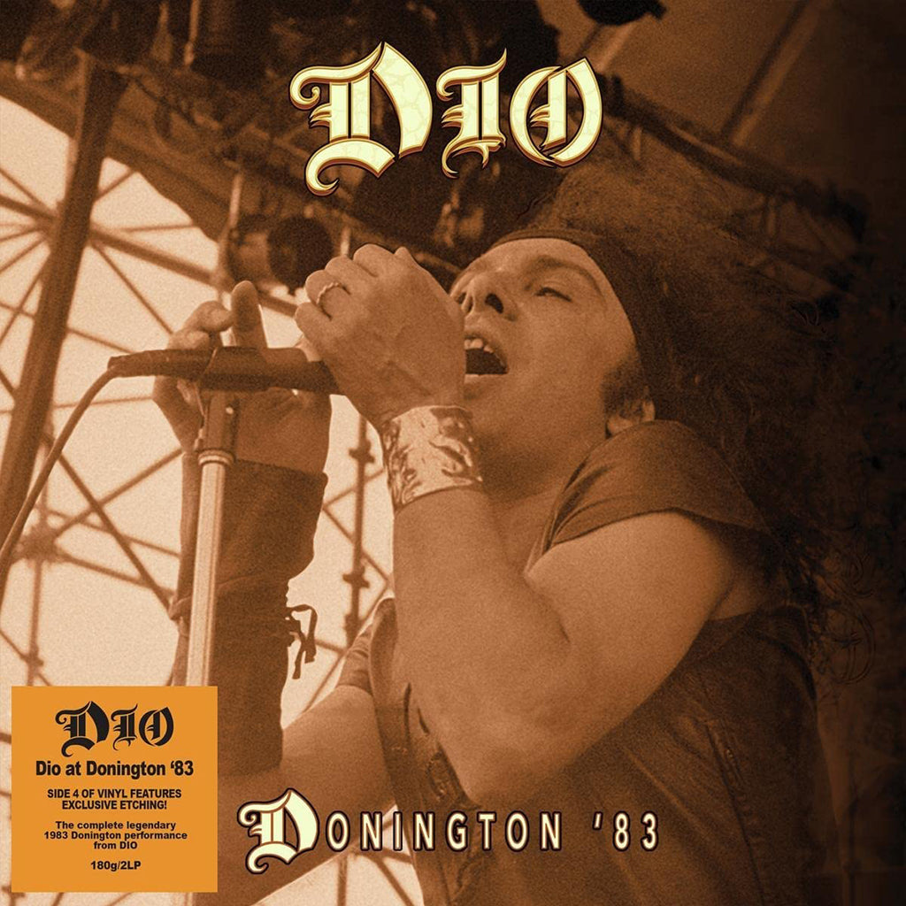 DIO - Donington ‘83 (w/ 3D Lenticular Art Print & Etching) - 2LP - Gatefold 180g Vinyl