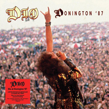 DIO - Donington ‘87 (w/ 3D Lenticular Art Print & Etching) - 2LP - Gatefold 180g Vinyl