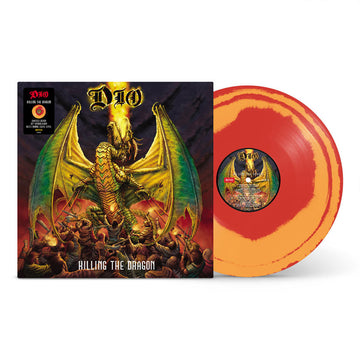 DIO - Killing The Dragon (20th Anniversary Ed.) - LP - Red & Orange Swirl Vinyl
