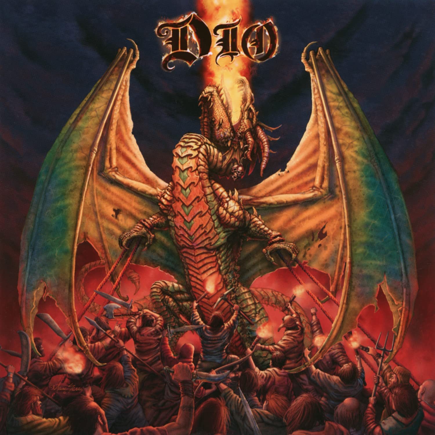 DIO - Killing The Dragon (20th Anniversary Ed.) - LP - Red & Orange Swirl Vinyl