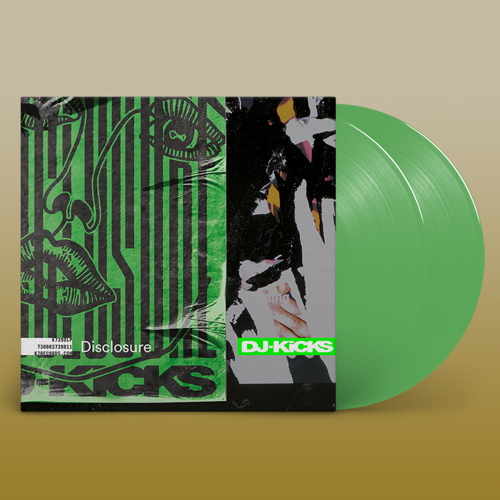 DISCLOSURE - DJ-Kicks (Various Artists - Unmixed) - 2LP - Green Vinyl