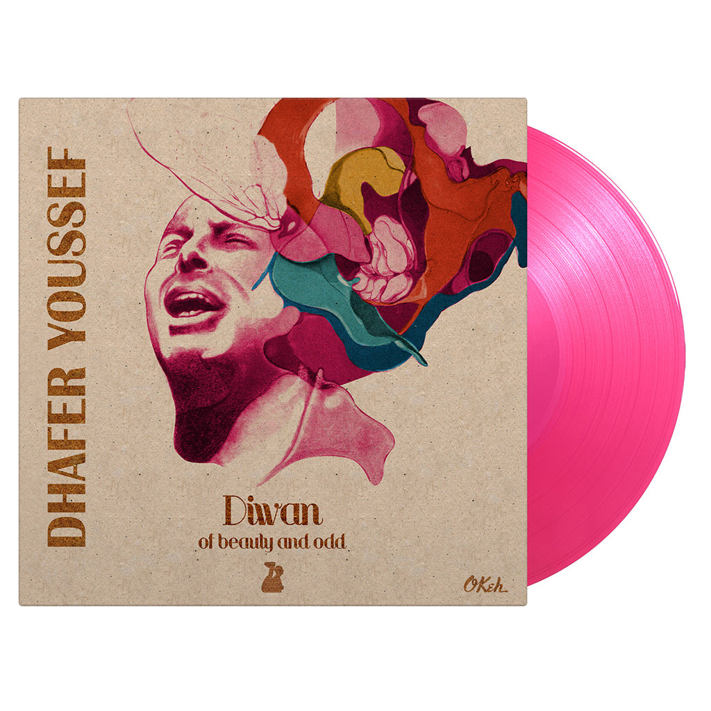 DHAFER YOUSSEF - Diwan Of Beauty And Odd (2023 Reissue) - 2LP - Gatefold 180g Translucent Magenta Vinyl