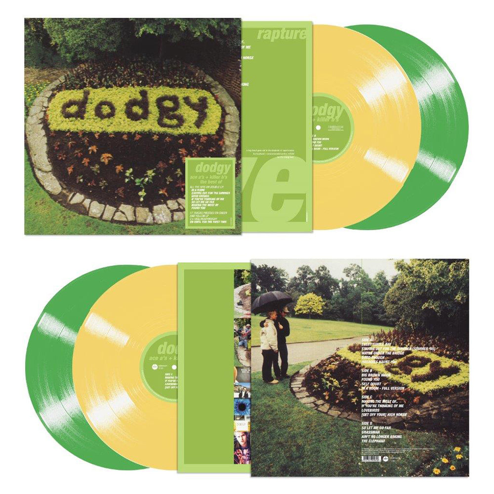 DODGY - Ace A’s and Killer B’s - 2LP - Yellow / Green 180g Vinyl