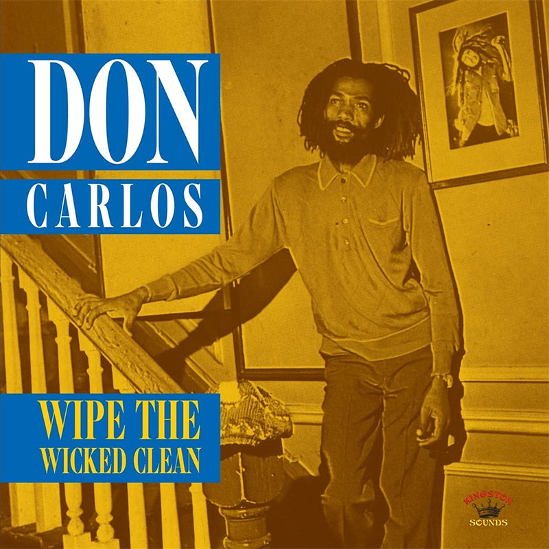 DON CARLOS - Wipe the Wicked Clean - LP - Vinyl