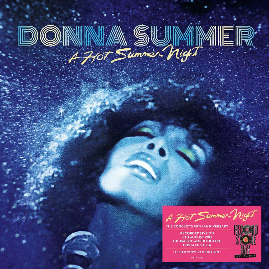 DONNA SUMMER - A Hot Summer Night - 40th Anniversary Edition - 2LP - Gatefold Clear Vinyl [RSD23]