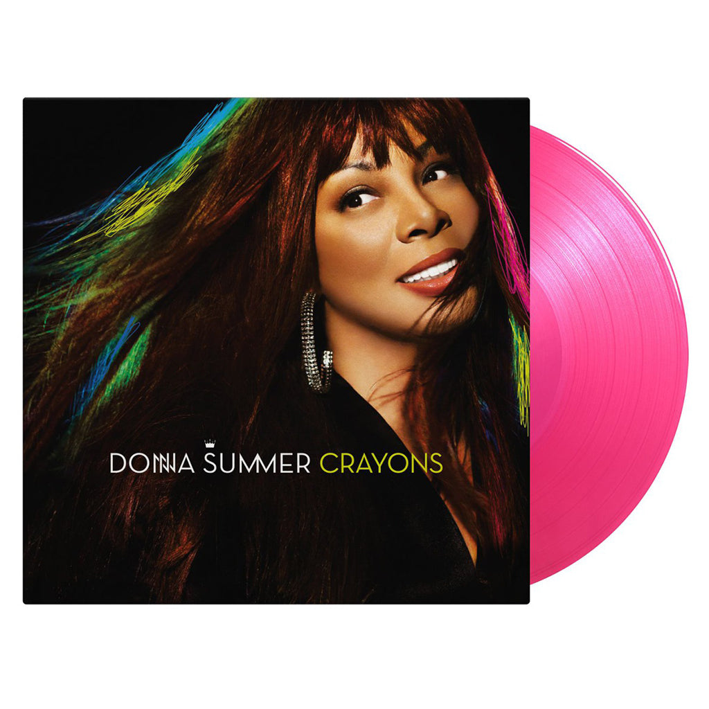 DONNA SUMMER - Crayons - 15th Anniversary Reissue - LP - 180g Translucent Pink Vinyl