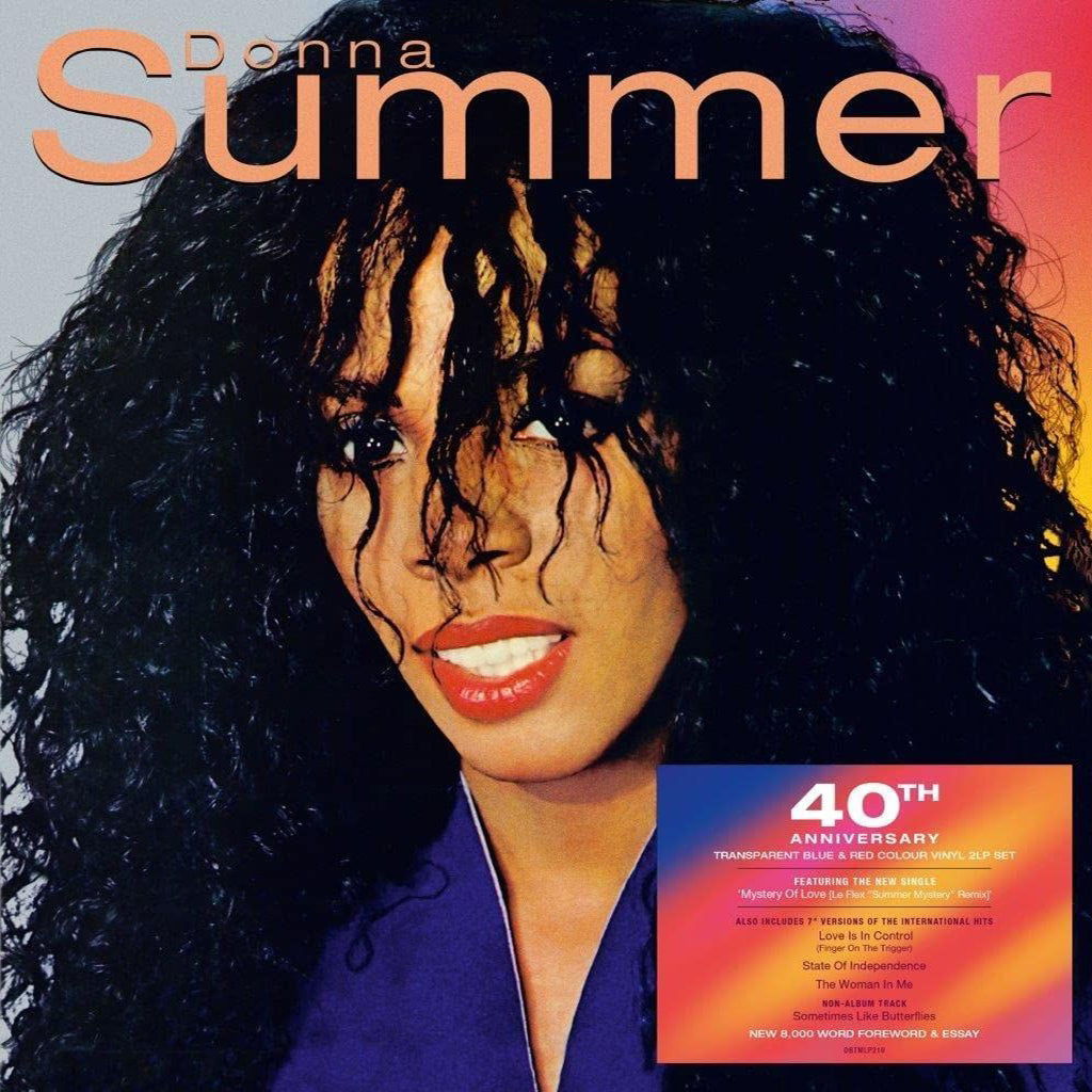 DONNA SUMMER - Donna Summer - 40th Anniversary Edition - 2LP - Transparent Red / Blue Vinyl