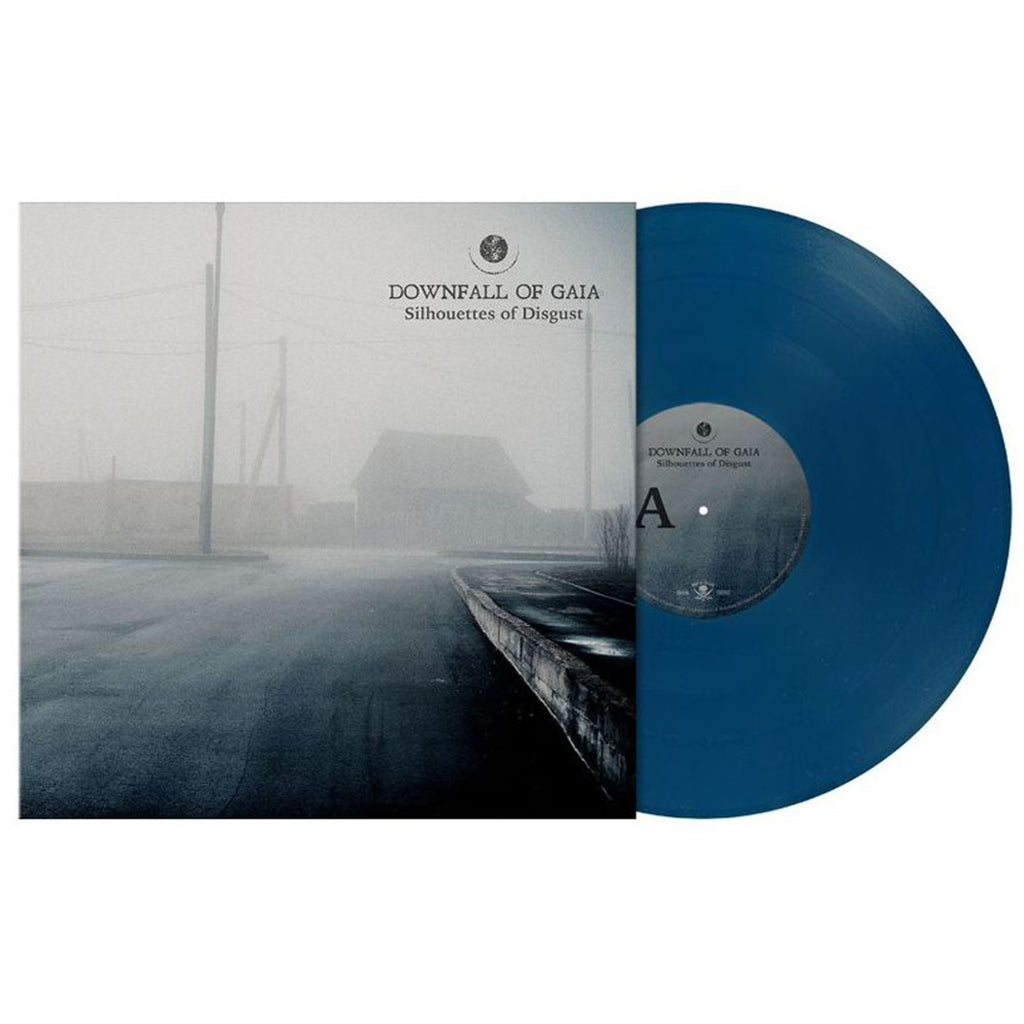 DOWNFALL OF GAIA - Silhouettes Of Disgust - LP - Blue / Green Marbled Vinyl [MAR 17]