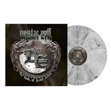 DREAM EVIL - The Book Of Heavy Metal (2023 Reissue) - LP - White & Black Marbled Vinyl