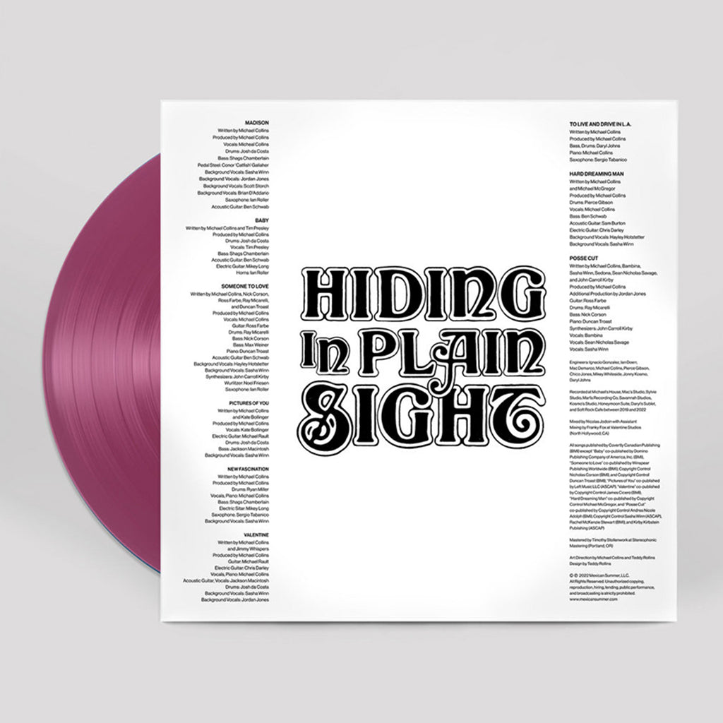 DRUGDEALER - Hiding in Plain Sight - LP - Table Wine Rogue Coloured Vinyl
