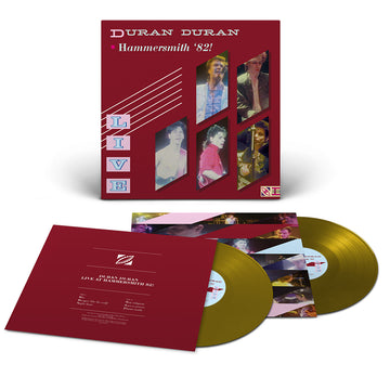 DURAN DURAN - Live At Hammersmith '82! [BLACK FRIDAY 2022] - 2LP - Gold Vinyl [NOV 25]