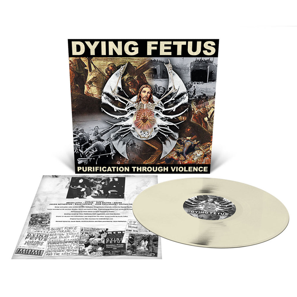 DYING FETUS - Purification Through Violence (25th Anniv. Ed.) - LP - Bone White Vinyl