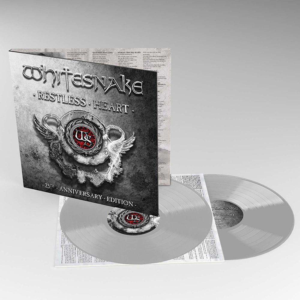 WHITESNAKE - Restless Heart (25th Anniv. Deluxe Ed.) - 2LP - 180g Silver Vinyl