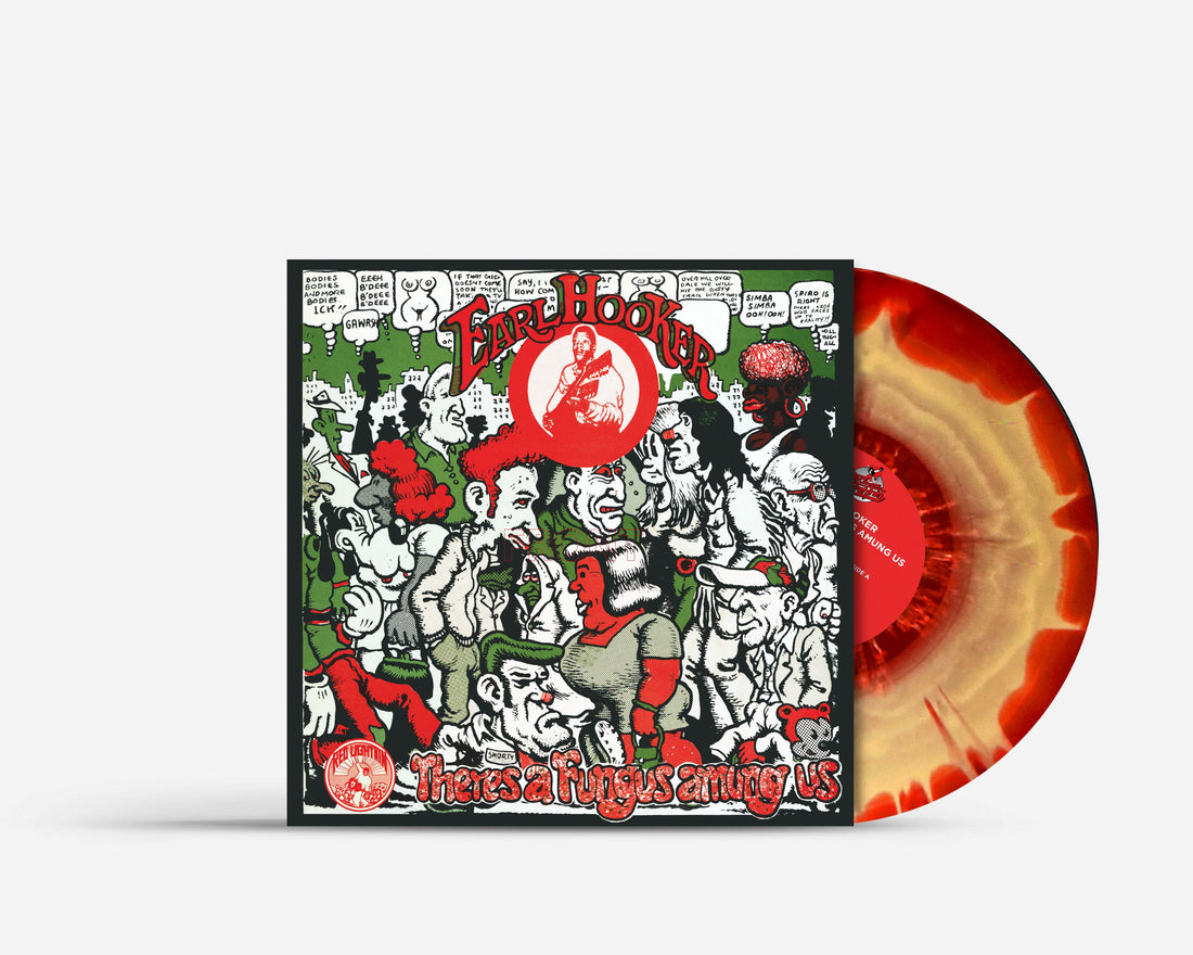 EARL HOOKER - There's a Fungus Amung Us - 1 LP - Red Orange splatter/burst effect Vinyl [RSD 2024]