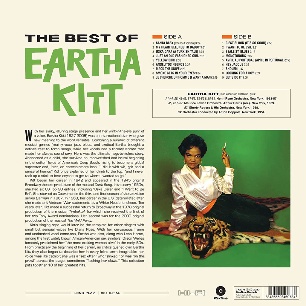 EARTHA KITT - The Best of Eartha Kitt - LP - 180g Vinyl [MAR 10]
