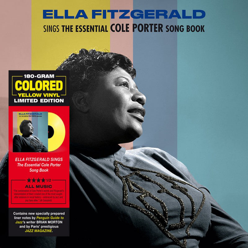 ELLA FITZGERALD - Sings The Essential Cole Porter Song Book - LP - 180g Yellow Vinyl